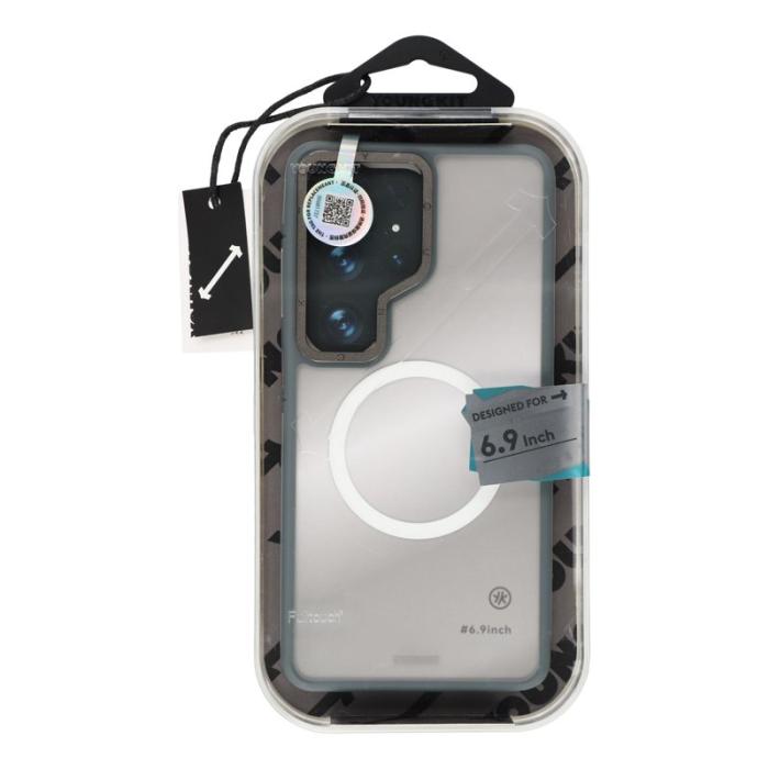 YOUNGKIT - YOUNGKIT Mobilskal för Samsung Galaxy S26 Ultra Magnetiskt PC + TPU - Grå