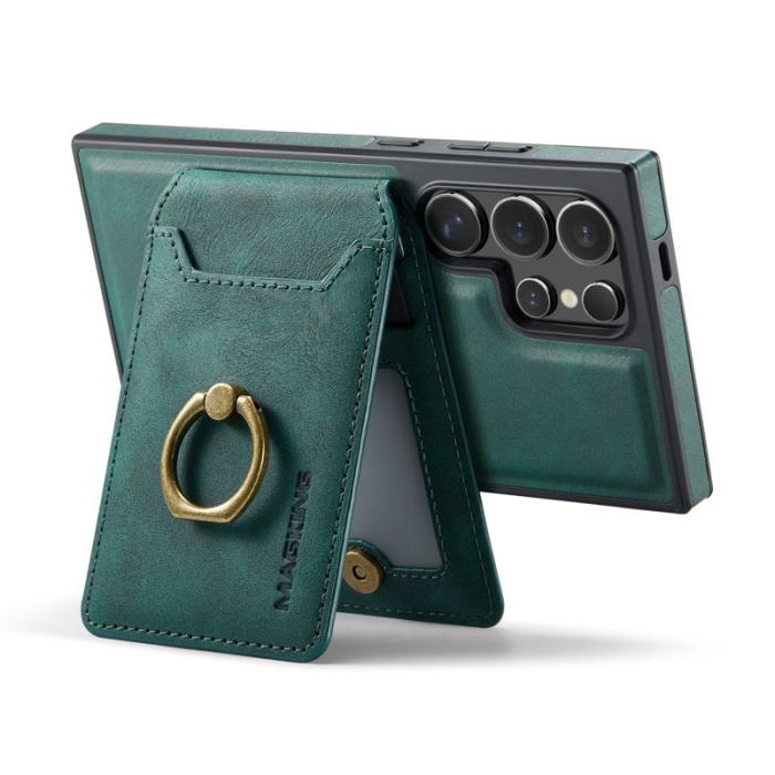 MAGKING - MAGKING Mobilskal för Samsung Galaxy S26 Ultra Magnetiskt PC + TPU - Grön