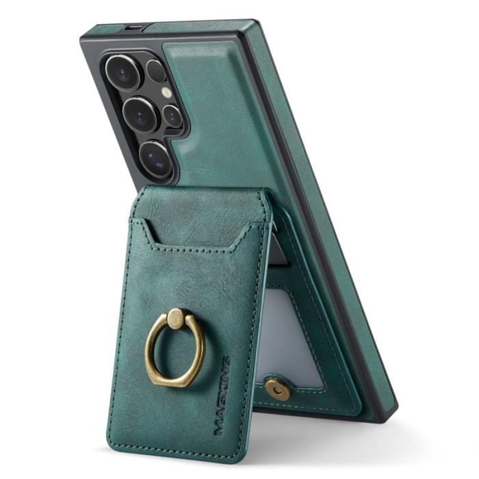 MAGKING - MAGKING Mobilskal för Samsung Galaxy S26 Ultra Magnetiskt PC + TPU - Grön