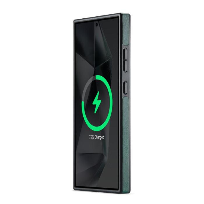 MAGKING - MAGKING Mobilskal för Samsung Galaxy S26 Ultra Magnetiskt PC + TPU - Grön