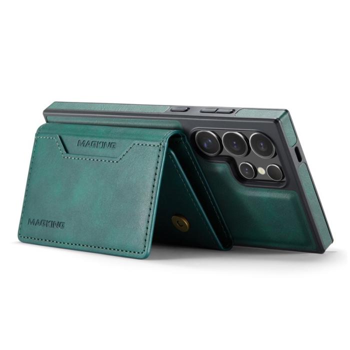 MAGKING - MAGKING Mobilskal för Samsung Galaxy S26 Ultra Magnetiskt PC + TPU - Grön