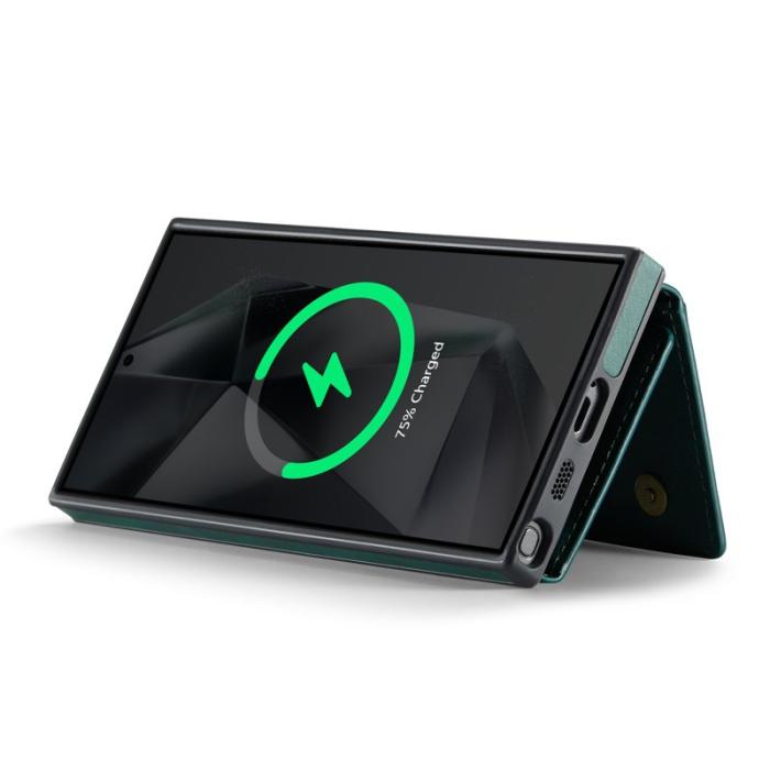 MAGKING - MAGKING Mobilskal för Samsung Galaxy S26 Ultra Magnetiskt PC + TPU - Grön