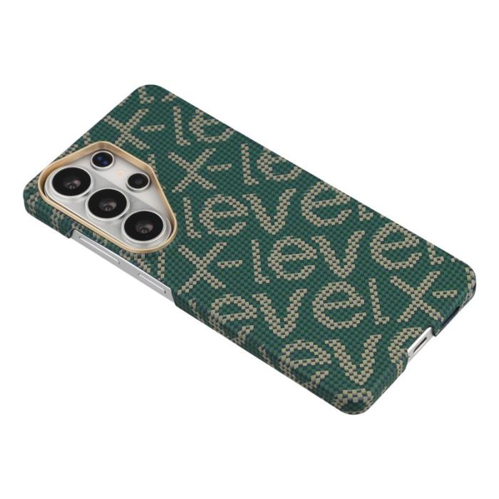 X-Level - X-Level Mobilskal för Samsung Galaxy S26 Ultra Magnetiskt PC + TPU - Grön