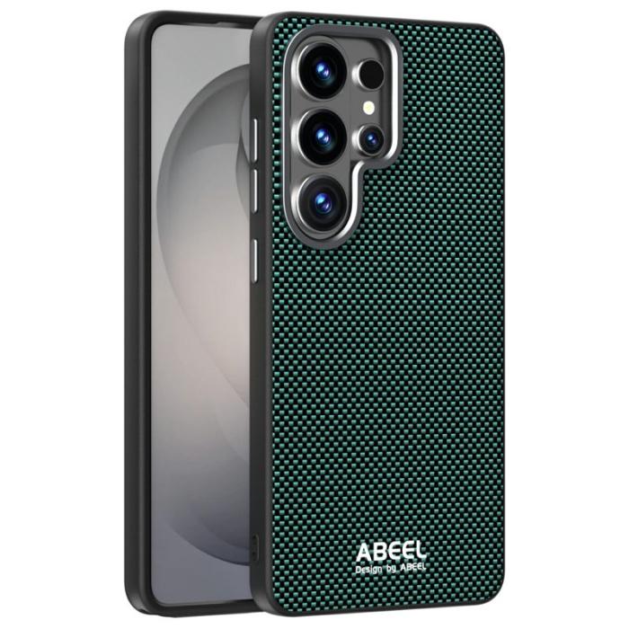ABEEL - ABEEL Mobilskal för Samsung Galaxy S26 Ultra Magnetiskt PC + TPU - Grön