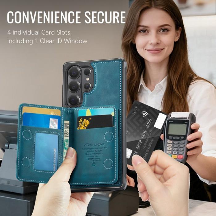 Caseme - CaseMe Mobilskal för Samsung Galaxy S26 Ultra Magnetiskt PC + TPU - Grön