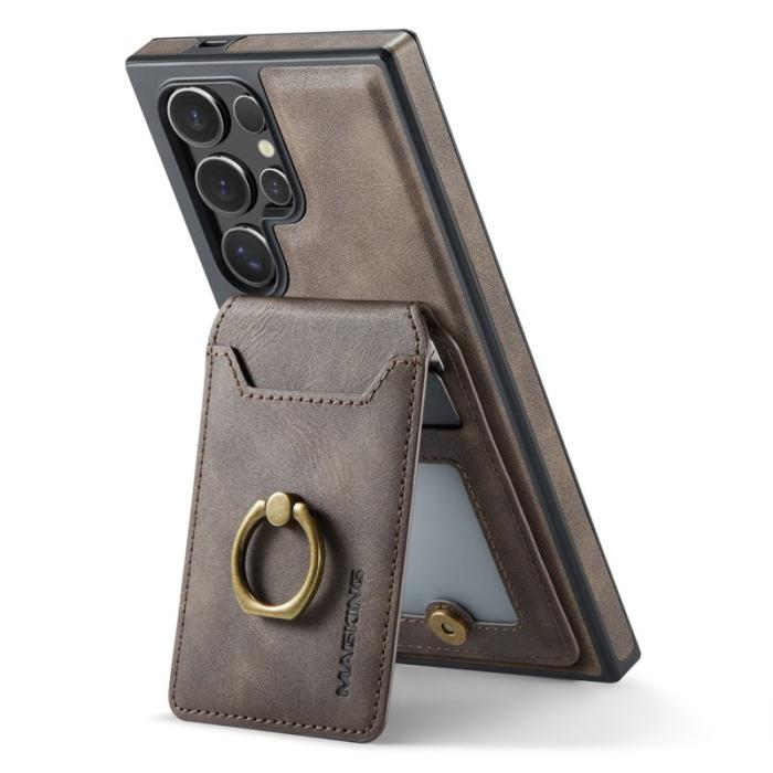 MAGKING - MAGKING Mobilskal för Samsung Galaxy S26 Ultra Magnetiskt PC + TPU - Kaffe