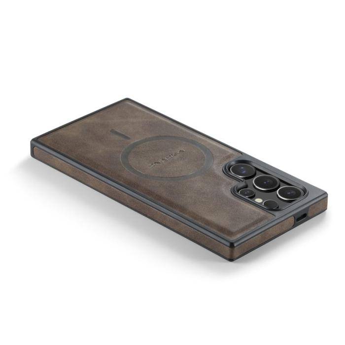 MAGKING - MAGKING Mobilskal för Samsung Galaxy S26 Ultra Magnetiskt PC + TPU - Kaffe