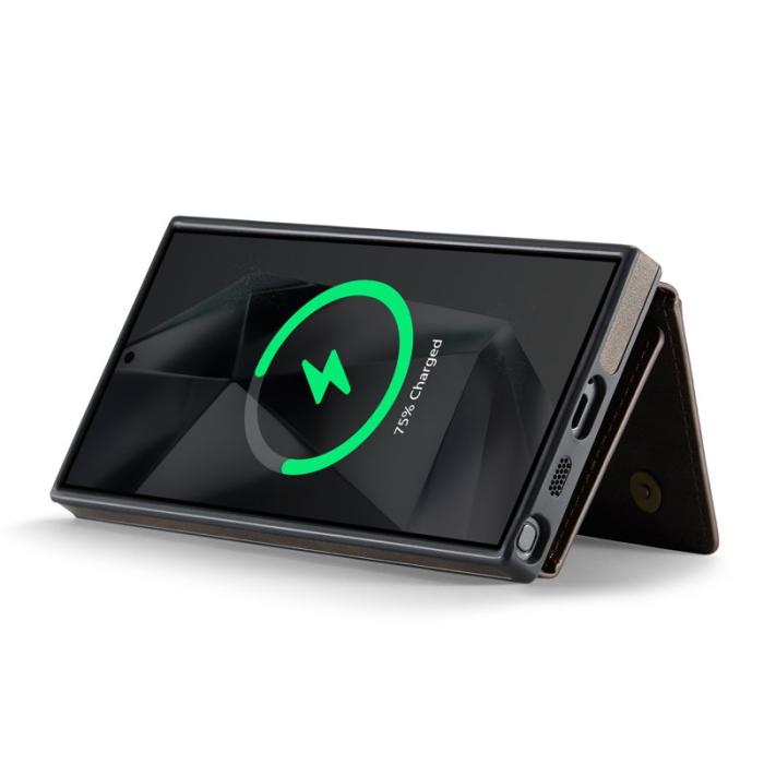 MAGKING - MAGKING Mobilskal för Samsung Galaxy S26 Ultra Magnetiskt PC + TPU - Kaffe