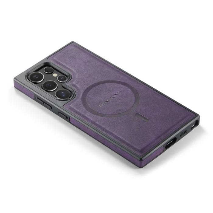 MAGKING - MAGKING Mobilskal för Samsung Galaxy S26 Ultra Magnetiskt PC + TPU - Lila