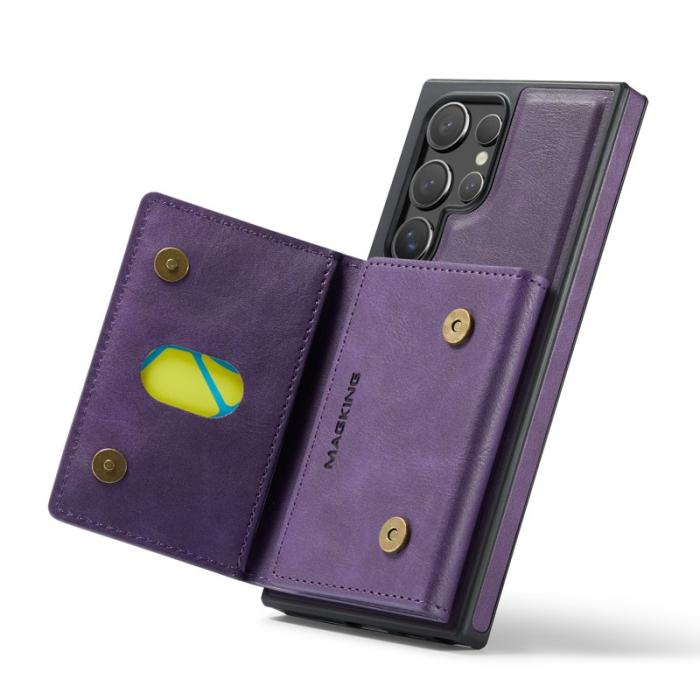 MAGKING - MAGKING Mobilskal för Samsung Galaxy S26 Ultra Magnetiskt PC + TPU - Lila