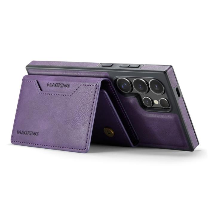 MAGKING - MAGKING Mobilskal för Samsung Galaxy S26 Ultra Magnetiskt PC + TPU - Lila