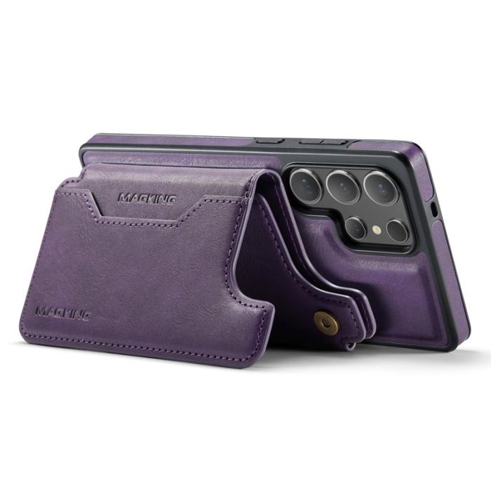 MAGKING - MAGKING Mobilskal för Samsung Galaxy S26 Ultra Magnetiskt PC + TPU - Lila