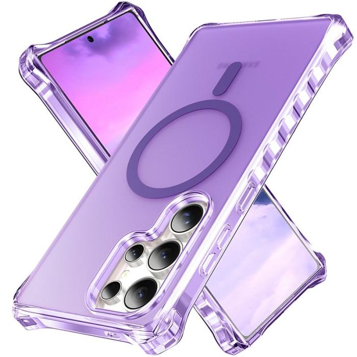 OEM - Mobilskal för Samsung Galaxy S26 Ultra Magnetiskt PC + TPU - Lila