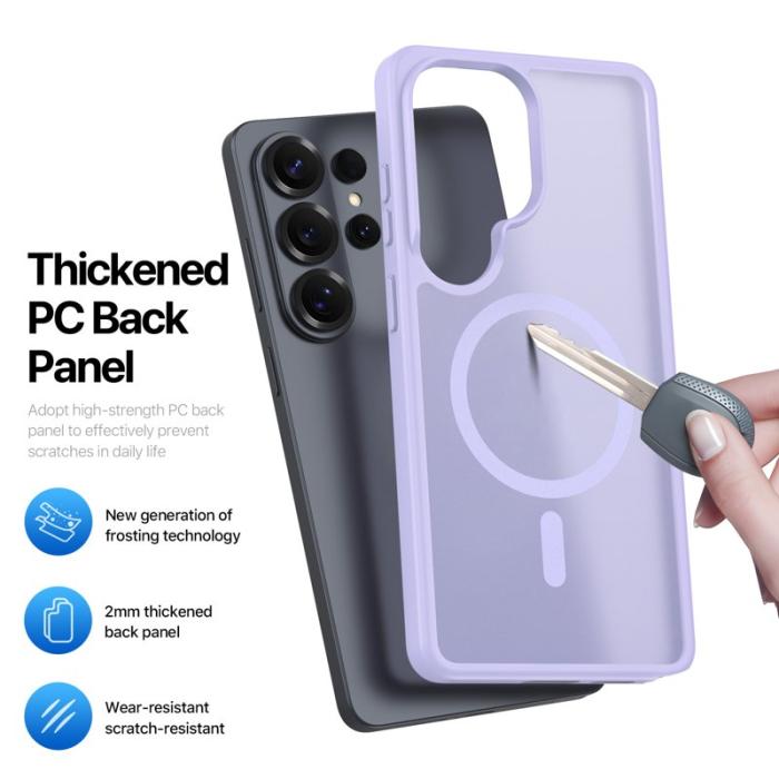 Dux Ducis - Dux Ducis Mobilskal för Samsung Galaxy S26 Ultra Magnetiskt PC + TPU - Ljuslila