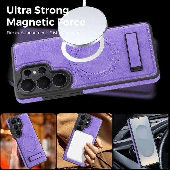 OEM - Mobilskal för Samsung Galaxy S26 Ultra Magnetiskt PC + TPU - Ljuslila