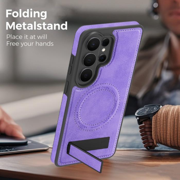 OEM - Mobilskal för Samsung Galaxy S26 Ultra Magnetiskt PC + TPU - Ljuslila