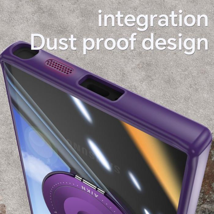 OEM - Mobilskal för Samsung Galaxy S26 Ultra Magnetiskt PC + TPU - Mörklila