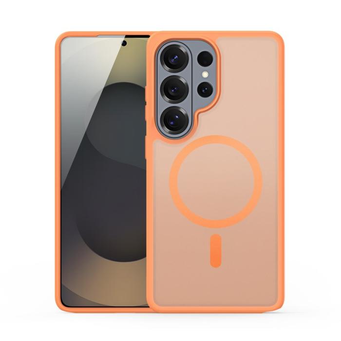 Dux Ducis - Dux Ducis Mobilskal för Samsung Galaxy S26 Ultra Magnetiskt PC + TPU - Orange