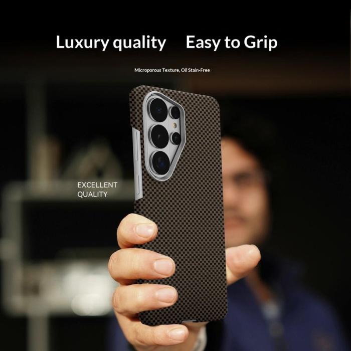 GKK - GKK Mobilskal för Samsung Galaxy S26 Ultra Magnetiskt PC + TPU - Orange