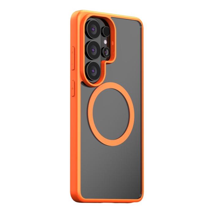 OEM - Mobilskal för Samsung Galaxy S26 Ultra Magnetiskt PC + TPU - Orange