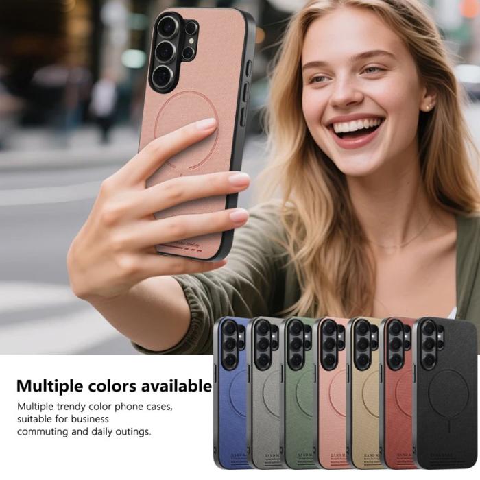 OEM - Mobilskal för Samsung Galaxy S26 Ultra Magnetiskt PC + TPU - Rosa