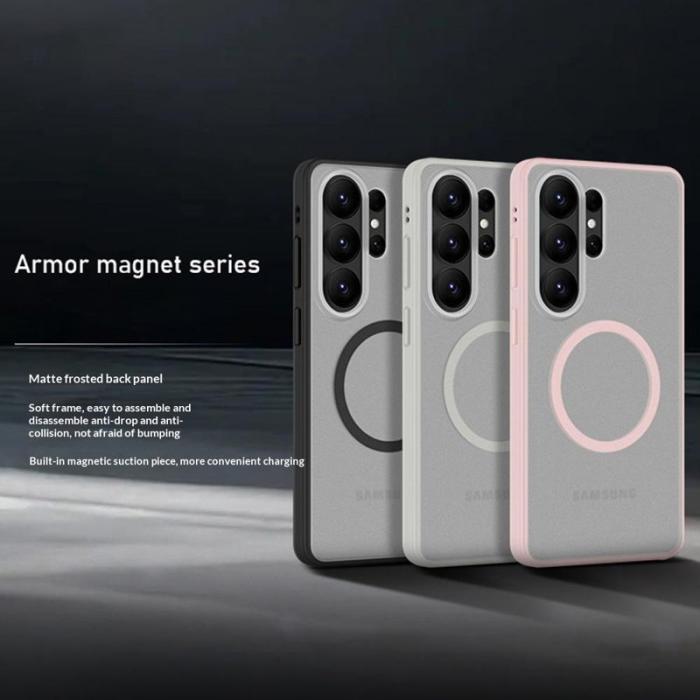 X-Level - X-Level Mobilskal för Samsung Galaxy S26 Ultra Magnetiskt PC + TPU - Rosa