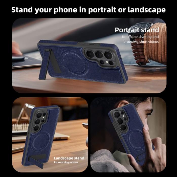 OEM - Mobilskal för Samsung Galaxy S26 Ultra Magnetiskt PC + TPU - Safir