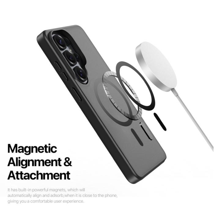 Dux Ducis - Dux Ducis Mobilskal för Samsung Galaxy S26 Ultra Magnetiskt PC + TPU - Svart