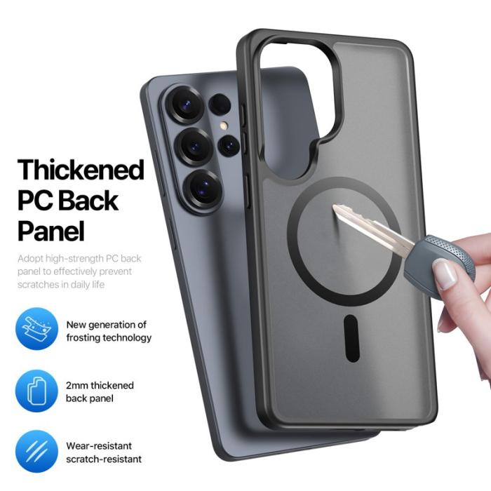 Dux Ducis - Dux Ducis Mobilskal för Samsung Galaxy S26 Ultra Magnetiskt PC + TPU - Svart