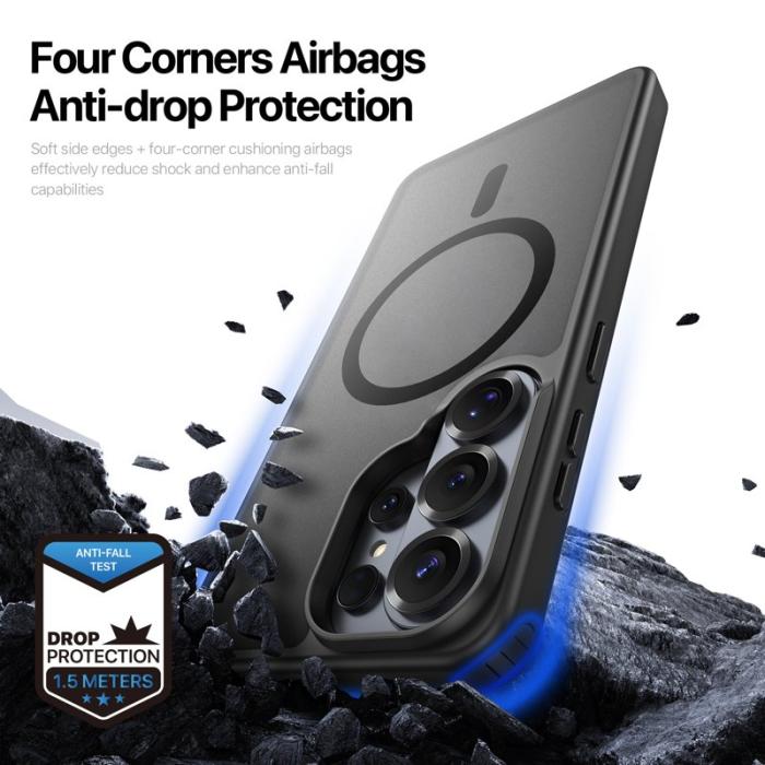 Dux Ducis - Dux Ducis Mobilskal för Samsung Galaxy S26 Ultra Magnetiskt PC + TPU - Svart