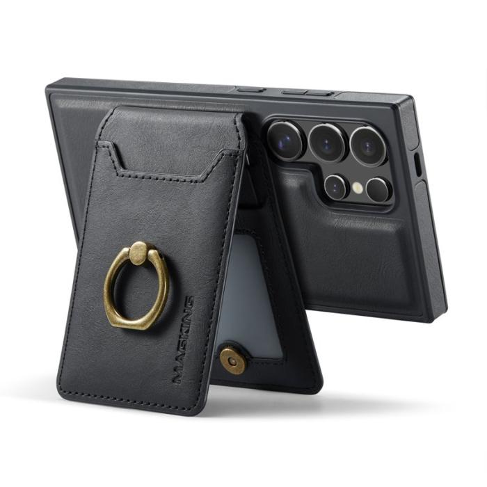 MAGKING - MAGKING Mobilskal för Samsung Galaxy S26 Ultra Magnetiskt PC + TPU - Svart