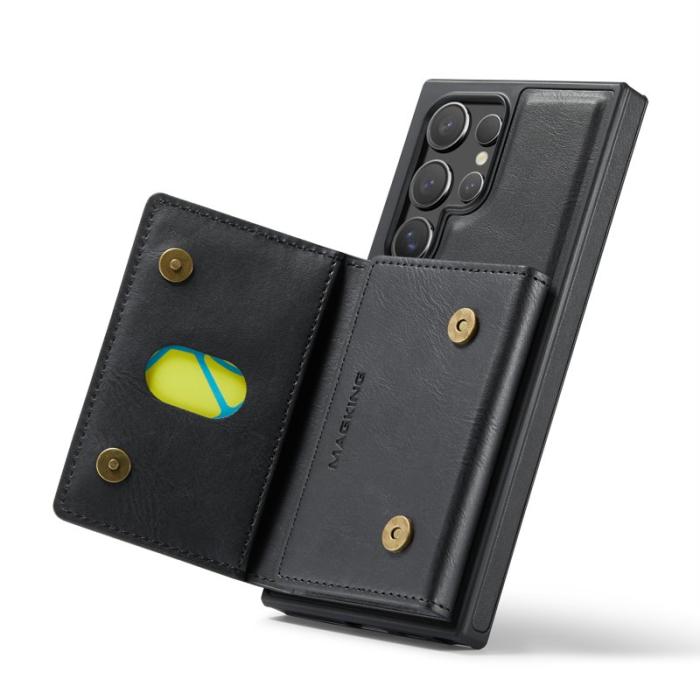 MAGKING - MAGKING Mobilskal för Samsung Galaxy S26 Ultra Magnetiskt PC + TPU - Svart