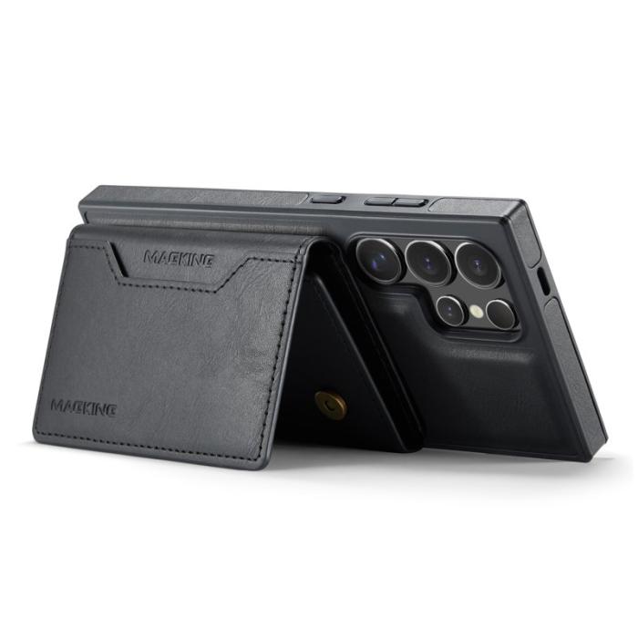 MAGKING - MAGKING Mobilskal för Samsung Galaxy S26 Ultra Magnetiskt PC + TPU - Svart