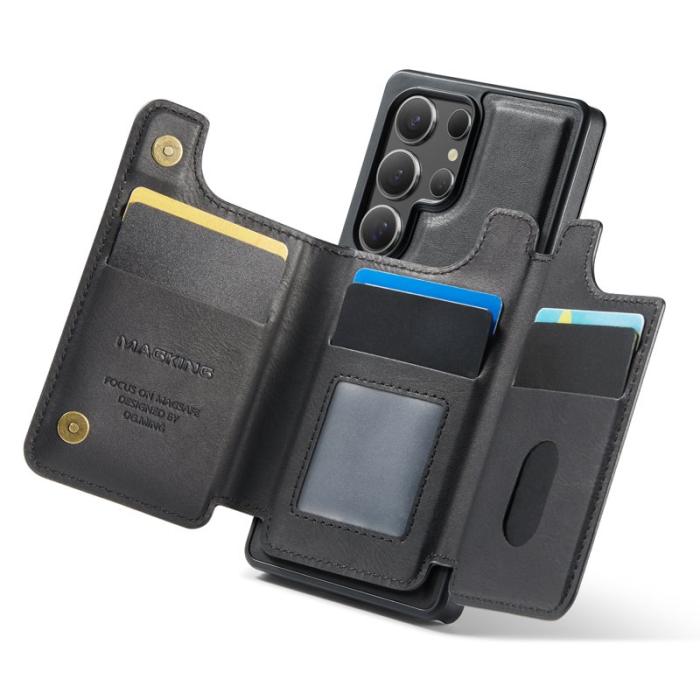 MAGKING - MAGKING Mobilskal för Samsung Galaxy S26 Ultra Magnetiskt PC + TPU - Svart