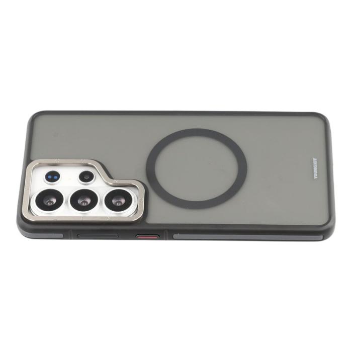 YOUNGKIT - YOUNGKIT Mobilskal för Samsung Galaxy S26 Ultra Magnetiskt PC + TPU - Svart