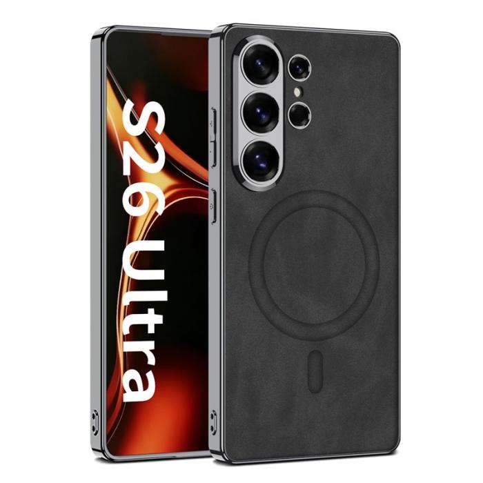 GKK - GKK Mobilskal för Samsung Galaxy S26 Ultra Magnetiskt PC + TPU - Svart