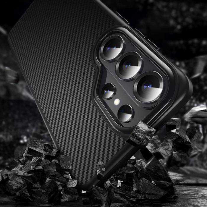 OEM - Mobilskal för Samsung Galaxy S26 Ultra Magnetiskt PC + TPU - Svart