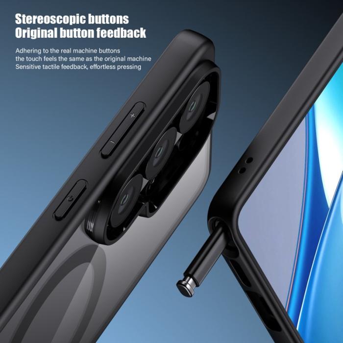 OEM - Mobilskal för Samsung Galaxy S26 Ultra Magnetiskt PC + TPU - Svart