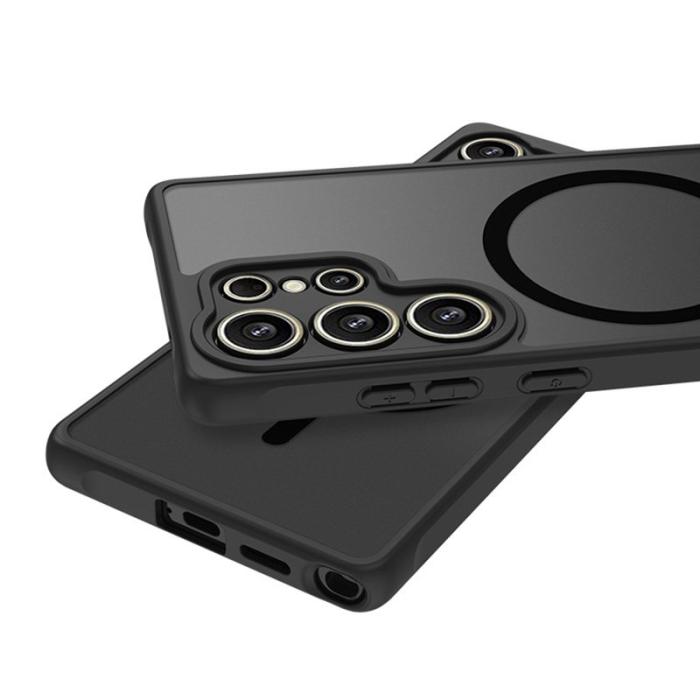 OEM - Mobilskal för Samsung Galaxy S26 Ultra Magnetiskt PC + TPU - Svart