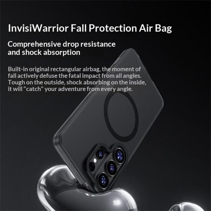 Benks - Benks Mobilskal för Samsung Galaxy S26 Ultra Magnetiskt PC + TPU - Svart