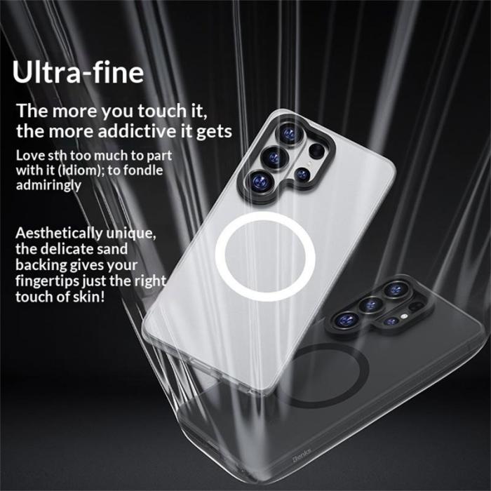 Benks - Benks Mobilskal för Samsung Galaxy S26 Ultra Magnetiskt PC + TPU - Svart