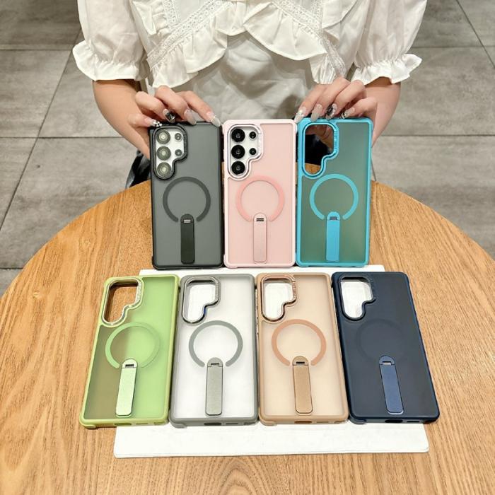 OEM - Mobilskal för Samsung Galaxy S26 Ultra Magnetiskt PC + TPU - Svart