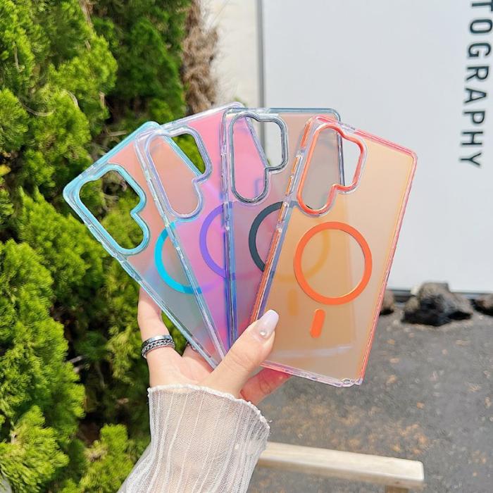 OEM - Mobilskal för Samsung Galaxy S26 Ultra Magnetiskt PC + TPU - Svart