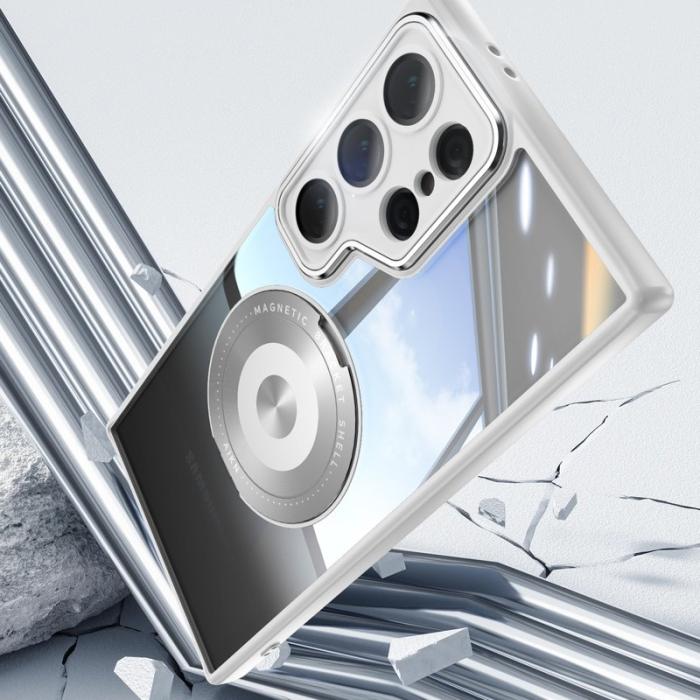 OEM - Mobilskal för Samsung Galaxy S26 Ultra Magnetiskt PC + TPU - Titangrå