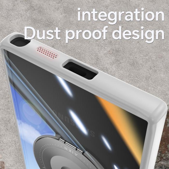 OEM - Mobilskal för Samsung Galaxy S26 Ultra Magnetiskt PC + TPU - Titangrå