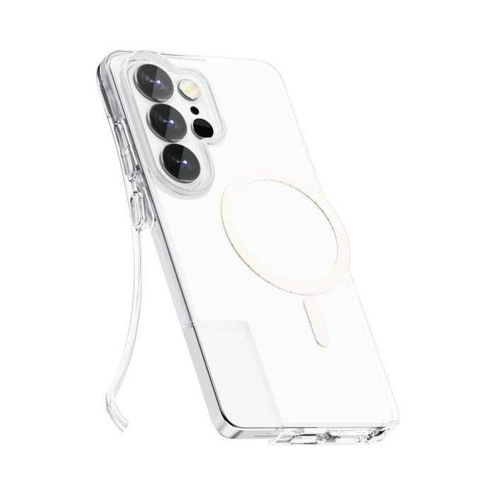 OEM - Mobilskal för Samsung Galaxy S26 Ultra Magnetiskt PC + TPU - Transparent