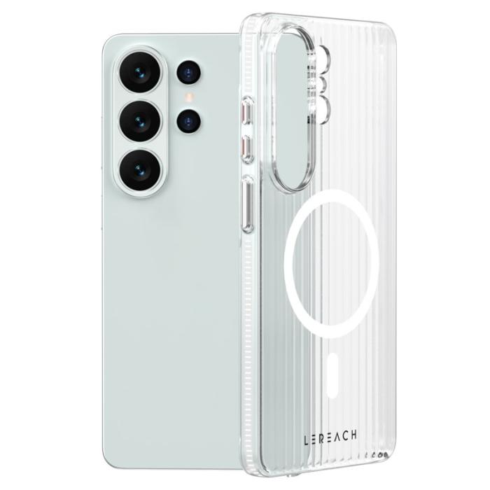LeReach - LeReach Mobilskal för Samsung Galaxy S26 Ultra Magnetiskt PC - Vit
