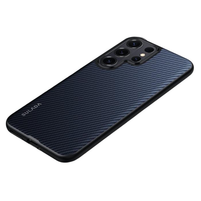 SULADA - Sulada Mobilskal för Samsung Galaxy S26 Ultra Magnetiskt PU + TPU - Blå