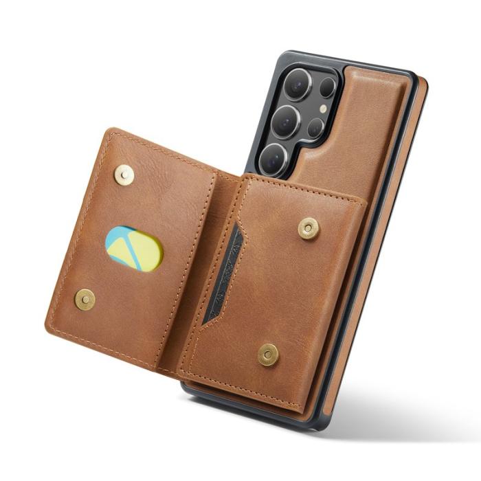 MAGKING - MAGKING Mobilskal för Samsung Galaxy S26 Ultra Magnetiskt PU + TPU - Brun