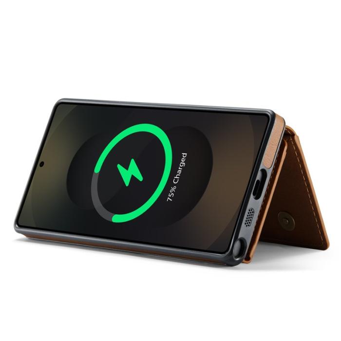 MAGKING - MAGKING Mobilskal för Samsung Galaxy S26 Ultra Magnetiskt PU + TPU - Brun